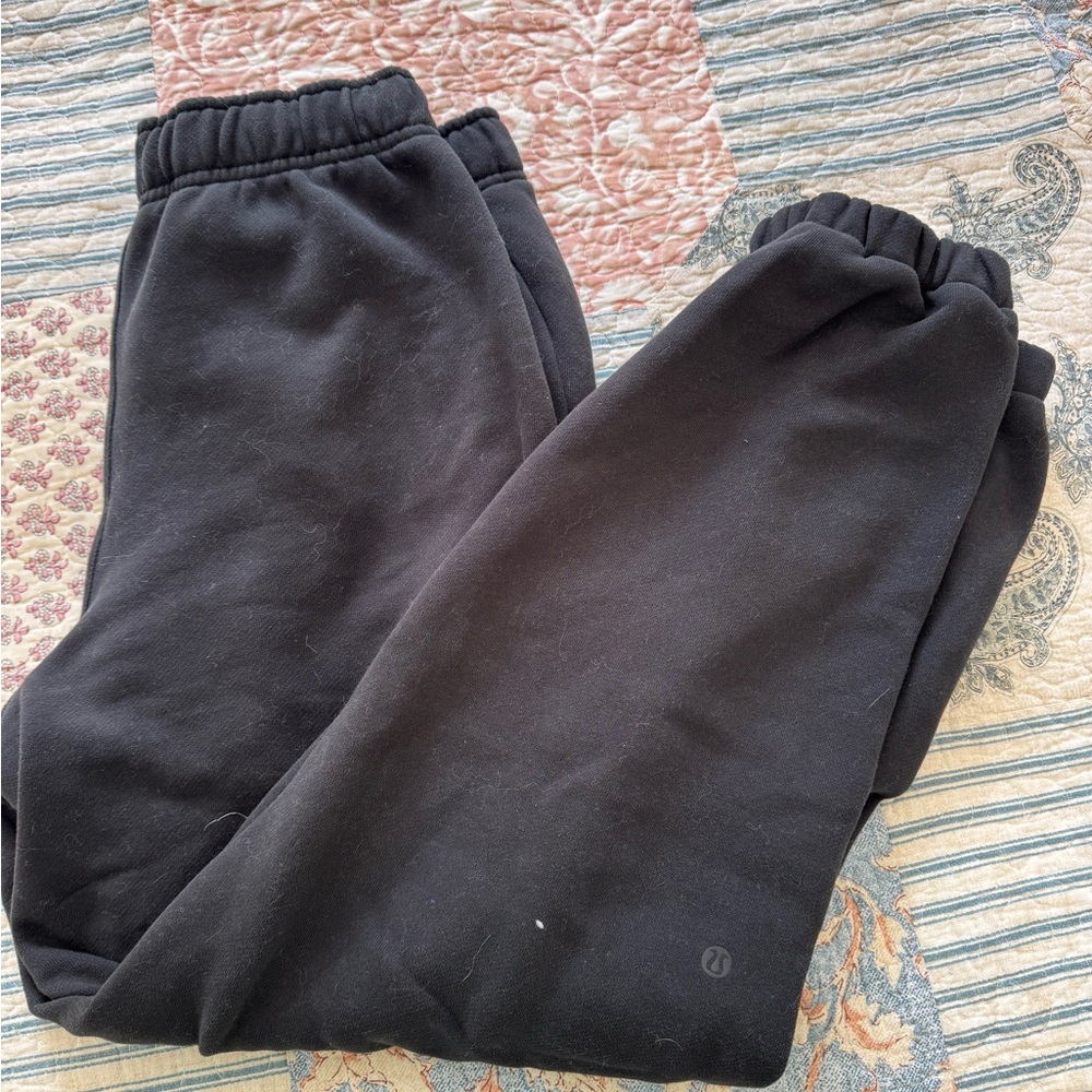 lululemon athletica Black Track Joggers
